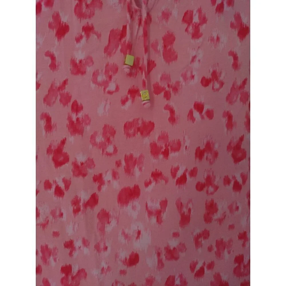 MICHAEL KORS, Sleeveless blouse, pink, cotton and modal, for Women, size M